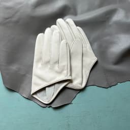 Sunscreen Gloves Women's Single Genuine Leather Half-palm Gloves Real Sheepskin Stage Show Driving gloves No Lining