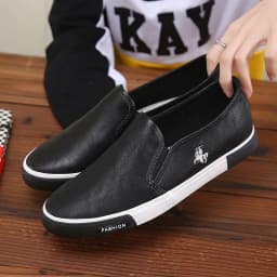 New Spring Leather Men's Casual Shoes Large Size 45 Men Shoes Outdoor Walking Mans Footwear Comfortable Sports Shoes Men Loafer