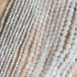 2 3 4MM Faceted Stone Beads Natural Apatite Agate Jade Amethyst Tourmaline Round Spacer Beads for Jewelry Making Diy Bracelet