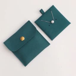 New Mini Jewelery Packaging Bags with Internal Card Necklace Ring Earrings Gift Storage Snap Button Envelope Organizer Pouch
