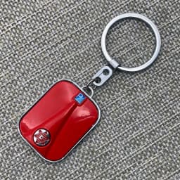 Chrome Keychain Zinc Alloy KeyRing Key Chain For Piaggio Vespa Primavera 150 SPRINT 150 GTS 300 IE LXV 125