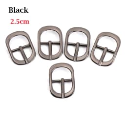 5Pcs Metal Leather Bag Buckles Shoe Shoulder Strap Belt Buckle Adjust Roller Pin Buckle Snap DIY Handbag Repair Accessories