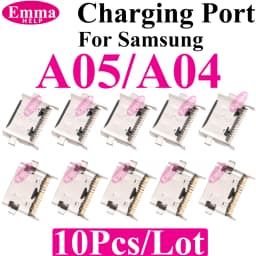10pcs Charging Port Dock Plug For Samsung A06 A07 A05 A04 A13 A14 A15 A17 A25 A31 A50s A51 A16 USB Charger Connector Socket