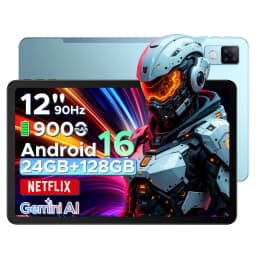 DOOGEE Android 16 U12 2 in 1 Tablet PC 12 inch Gemini AI 24GB(6 + 18) 128GB mAh Battery Widevine L1 bracket Wifi Tablet PC