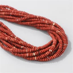 2X4MM Natural Abacus Stone Beads Blue Green Pink Flat Rondelle Beads for Jewelry Making Bracelets Necklace Accessories Wholesale