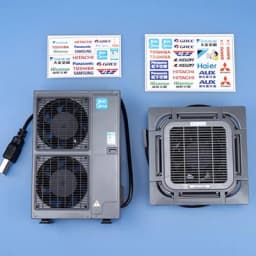 1:12 Dollhouse Mini Air Conditioner Model for Dollhouse Furniture Decoration Accessories