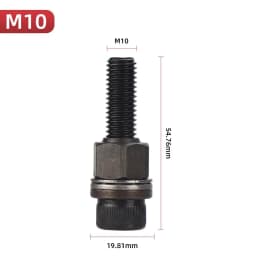 1pcs Hand Rivet Nut Manual Riveter Tools Mandrel Heads For Nuts M3-M10 Installation For Furniture Assembly