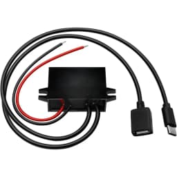 12V 24V 36V 48V 60V 72V to 5V 3A 15W DC to 11-90V to 5V USB Converter with Type C and Micro USB Output Power Adapter Converter