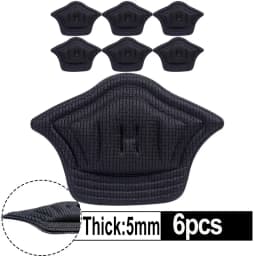 1/5pairs Women Patch Heel Pads Insoles Adjustable Size Sports Shoes Back Stickers Antiwear Cushions Feet Care Protector Inserts