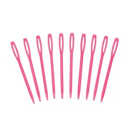 10pcs/lot Colorful Plastic Sewing Needles 5 7 9 15cm Size Colourful Large Eye Crochet Needle DIY Embroidery Jewelry Tools