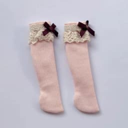 New Blyth Fashion Solid Color Knee Socks, Long and Short Lace Socks YMY24 Ob24 Azone Licca Doll Accessories Bow Socks