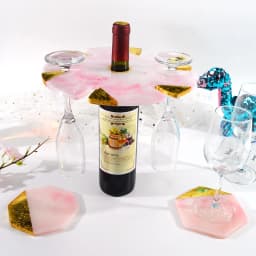 Flower Tea Cup Pad Molds Set DIY Handmade Crystal Big Flower Plate Clay Epoxy uv Resin Mold Silicone Craft Mold Art Home Decorat