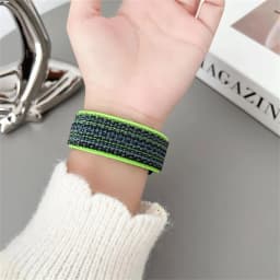 Nylon Sport Strap for Apple Watch 46mm 42mm 49mm 45mm 41mm 44mm 40mm Band for IWatch Ultra 1-3 Series 11 10 9 8 7 6 SE 5 4 3