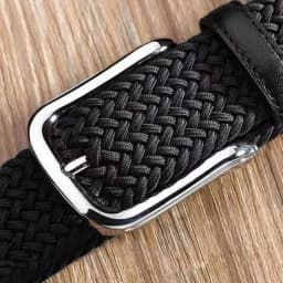 100cm 110cm 120cm New Design High Quality Men Casual Belt Woven Buckle Elastic Canvas All match Women Pants Versatile Sense