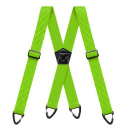 Hidden Suspenders for Men 1.6" Wide Elastic Adjustable Work Suspenders Heavy Duty with 4 Snap Loop X-back Braces for Trousers