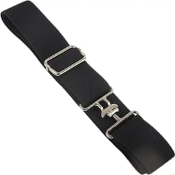 Unisex Elastic Riding Belt Shark Buckle Designs Comfortable And Secure Waistband For Equestrian Sport And Casual Wear