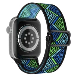 Nylon Strap for Apple Watch Band Ultra2-1 49mm 41mm 45 mm 38/42 Bohemian Elastic Bracelet iWatch Series 9 8 7 6 5 4 3 Se 40/44mm