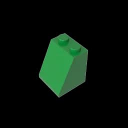 Gobricks GDS-620 ROOF TILE 2X2X2/65 DEG. compatible with lego 3678 children's DIY Educational Building Blocks