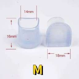 2-20pcs Silicone Heel Protectors Stoppers Latin Stiletto Dancing Covers Antislip High Heeler Bridal Wedding Shoes Accessories
