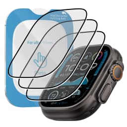 Screen Protector For Apple Watch Ultra 3 49mm Waterproof Auto-alignment Installation Tempered Glass Full Film iWatch Ultra 49 mm