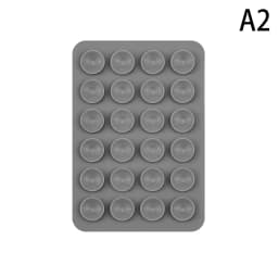 Transparent Backed Silicone Suction Pad For Phone Fixture Suction Cup Backed Adhesive Silicone Rubber Sucker Pad For Fixed Pad