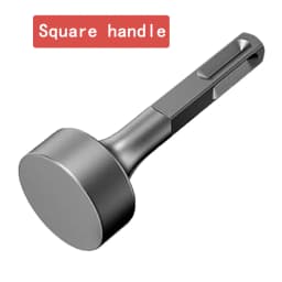 85mm Heavy Duty - Forged Steel Drill Bit Hammer Attachment Ground Rod Driver For Grounding Rods Fence Installation Wear Bits
