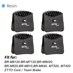 ZTTO MTB Bicycle Cooling Disc Brake Pad Heat Dissipation Ice Tech Resin Bike Hydraulic Oil Caliper Pads SLX Deore XT XTR M8000