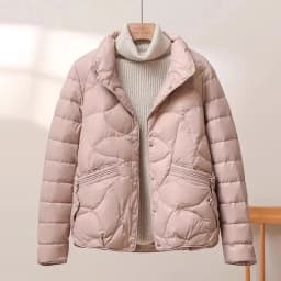 New Women Down Cotton Jacket 2025 Winter Temperament Elegant Female Coat Comfortable Loose Ladies Cotton Padded Outerwear