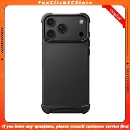 Aluminum ARC PULSE Case for IPhone 18 17 Pro Max Metal Rubber Double-layer Borderless Phone Case Protective Frame Cover