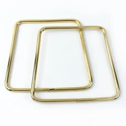 2Pcs Deepeel 12cm Metal Square Ring Bag Handles Purse Frame Kiss Clasp Women Handbag WovenBag Handle Replace Bags Accessories