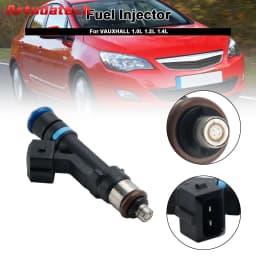 Artudatech 1PCS PETROL ENGINE FUEL INJECTOR 24420543 fIT VAUXHALL 1.0 1.2 1.4 0280158181
