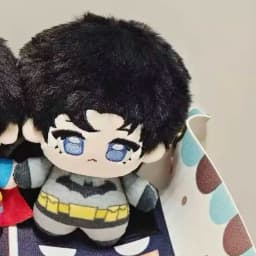 2026 New Anime Superman Clark Kent Plush Batman Bruce Wayne Plush Pendant Doll Classic Hero Plushie Movie Peripherals Fans Gift