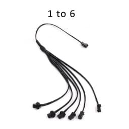 1 to 2/3/4/5/6/7/8/9/10 Way Splitter Connectors Cable for EL Wire Neon Light Accessories