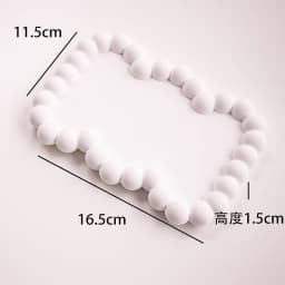 Plaster Tray Rings Storage Plate Photo Props Nail Jewelry Display Matte Decorative Pieces