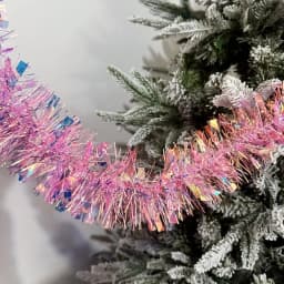 Multicolor Drizzle Garland Encryption PET Metallic Foil Fringe Thickening Background Ornament Tassel String Party Supplies