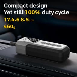 C2 Wireless Car Portable Air Compressor 100% Duty Cycle 4000mAh LED Light Tire Inflator Pump Cars Motorcycles Bicycles