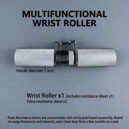 Adjustable Resistance Twister Wrist Rotation Training 304 Stainless Steel Arm Forearm Exerciser Finger Trainer Strength Grip Pro
