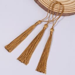 30pcs 13cm Hanging Rope Polyester Tassel Fringe Soft Flossy Tassel For DIY Bookmark Keychain Pendants Jewelry Making Accessories