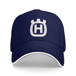 Summer Husqvarna Print Baseball Cap Running Hippie Fashion Custom DIY Sun Trucker Hat Unisex Men Sun-Proof Snapback Cap