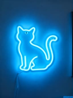 Cute Cat Bedroom Ambient Light, Wall Decoration, Night Light, Holiday Gift, Cute Animal-Themed Ambient Decorative Light, USB or 3*Aa Battery Powered (Batteries Not Included in Shipping)