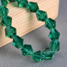 2mm 3mm 4mm 6mm 8mm Bicone Faceted Crystal Glass Loose Spacer Beads Wholesale Lot For Jewelry Making DIY Crafts Findings