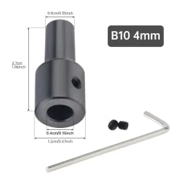 JT0 B12 B10 Drill Chuck Connecting Rod Sleeve Copper Steel Taper Coupling 3.17mm / 4mm/ 5mm / 6mm / 8mm / 10mm / 12mm / 14mm