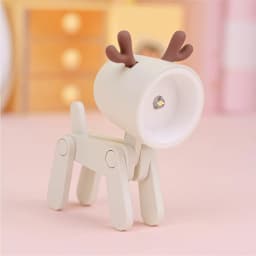 Cute Mini Night Light LED Cartoon Hero Police Desk Lamp Desktop Ornament Bedside Bedroom Table Lights Children Holiday Kid Gifts
