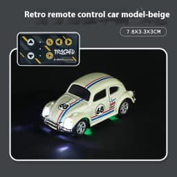 Rc Car Mini 1:64 Beetle Alloy Mobile Phone Remote Control Car Desktop Ultra Small Drift Cars Pocket Kids Children Gift Boy Toys