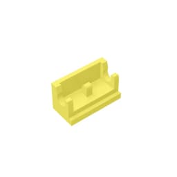 MOC PARTS GDS-829 Hinge Brick 1 x 2 Base compatible with lego 3937 pieces of children's toy Assembles Building Blocks Technical
