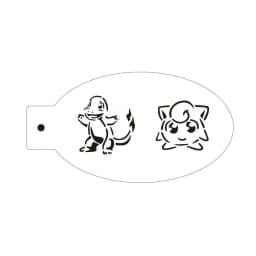 PET Stencil For Face Body Face Painting Paint Reusable Templates For Body Arts Cosplay Halloween Christmas Party