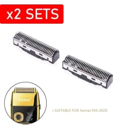Replacement Blade for Kemei KM-2028 2027 TX8 Original Professional Blades Set Hair Trimmer Clipper Barber Shaving Accessories