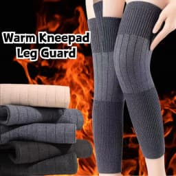 HOT Winter Thicken Warm Kneepad Leg Guard Women Men Windproof Coldproof Leg Warmers KneeCap Leg Sleeves Sports Knee Protector