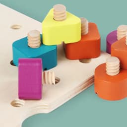 Wooden Screw Nut Disassembly Color Shape Matching Building Blocks Game Montessori Educational Toys Gift For Kids Boys
