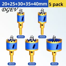 Woodworking Hole Saw Set, Electric Drill Dedicated Hole Saw Drill Bit, Wood Board, Stainless Steel, Gypsum Board Drilling Tool